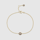 Bilbao Birthstone Gold Vermeil Bracelet