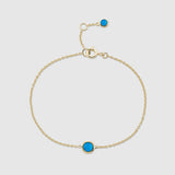 Bilbao Birthstone Gold Vermeil Bracelet