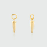 Auree x @theeditbutton Gold Vermeil Pointed Drops