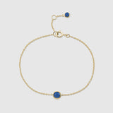 Bilbao Birthstone Gold Vermeil Bracelet