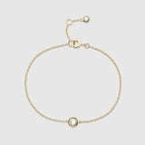 Bilbao Birthstone Gold Vermeil Bracelet