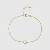 Bilbao Birthstone Gold Vermeil Bracelet