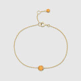 Bilbao Birthstone Gold Vermeil Bracelet