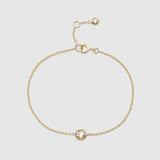 Bilbao Birthstone Gold Vermeil Bracelet