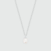 Mini Manhattan Freshwater Pearl and Sterling Silver Necklace