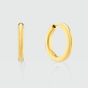 Fernshaw Gold Vermeil Polished Hoop Earrings