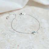 Verona Sterling Silver Full Heart Bracelet
