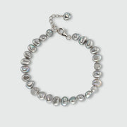 Alderley Grey Pearl & Sterling Silver Bracelet