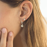 Manhattan Silver Interchangeable Drop Earrings