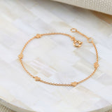 Verona Gold Vermeil Multi Heart Bracelet