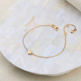 Verona Gold Vermeil Full Heart Bracelet