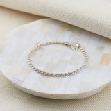 Alhambra Sterling Silver Rope Bracelet