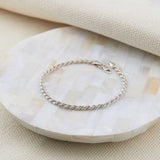 Alhambra Sterling Silver Rope Bracelet
