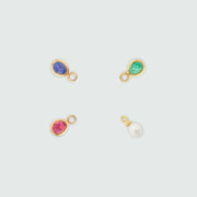 Mini Manhattan Gold Vermeil Interchangeable Drops (For Mini Manhattan Hoops)