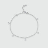 Frascati Sterling Silver Multi Disc Bracelet