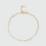 Barbican Gold Vermeil Beaded Bracelet