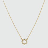 Ortigia Mini Moissanite & Gold Vermeil Necklace