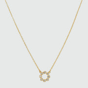 Ortigia Mini Moissanite & Gold Vermeil Necklace