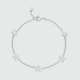Alta Sterling Silver Multi Star Bracelet