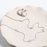 Alta Sterling Silver Multi Star Necklace