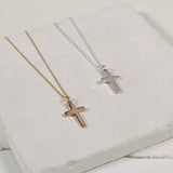 Necklaces & Pendants - Arundel 9ct Gold Cross Pendant Necklace