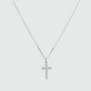 Arundel Sterling Silver Cross Pendant Necklace