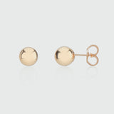 Beaufort Gold Vermeil Ball Stud Earrings-Auree Jewellery