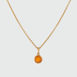 Bilbao Birthstone Gold Vermeil Necklace