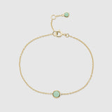 Biblao Gold Vermeil Birthstone Bracelet