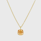 Brooklyn Citrine & Gold Vermeil Necklace-Auree Jewellery