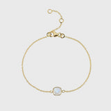 Brooklyn Moonstone & Gold Vermeil Bracelet-Auree Jewellery