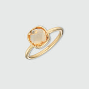 Brooklyn Citrine Gold Vermeil Ring