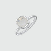 Brooklyn Moonstone Sterling Silver Ring