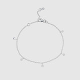 Frascati Sterling Silver Multi Disc Bracelet