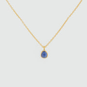 Mini Manhattan Sapphire & Gold Vermeil Necklace