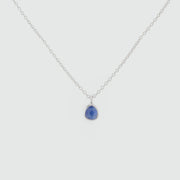 Mini Manhattan Sapphire & Silver Necklace