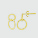 Kelso Yellow Gold Vermeil Earrings