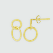 Kelso Yellow Gold Vermeil Earrings