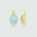 Manhattan Gold Interchangeable Gemstone Drops-Auree Jewellery
