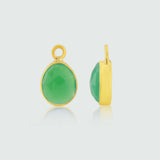 Manhattan Gold Interchangeable Gemstone Drops-Auree Jewellery