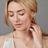 Lulea Moonstone & Gold Vermeil Pendant Necklace