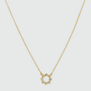 Ortigia Mini Moissanite & Gold Vermeil Necklace