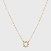 Ortigia Mini Moissanite & Gold Vermeil Necklace-Auree Jewellery