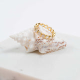 Ortigia Moonstone Gold Vermeil Ring
