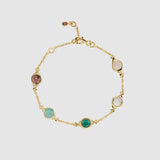 Palma Power Up Gemstone & Gold Vermeil Bracelet