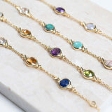 Palma Power Up Gemstone & Gold Vermeil Bracelet