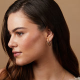 Ronda Piccolo Polished Gold Vermeil Hoop Earrings