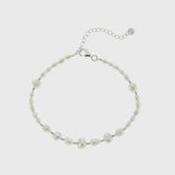 Triora Baroque Pearl & Silver Bracelet-Auree Jewellery