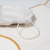 Triora Baroque Pearl & Silver Bracelet-Auree Jewellery