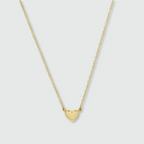 Verona Gold Vermeil Full Heart Necklace